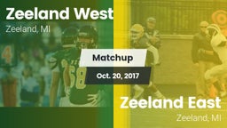 Matchup: Zeeland West vs. Zeeland East  2017