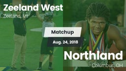 Matchup: Zeeland West vs. Northland  2018