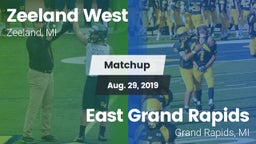 Matchup: Zeeland West vs. East Grand Rapids  2019