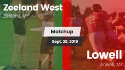 Matchup: Zeeland West vs. Lowell  2019