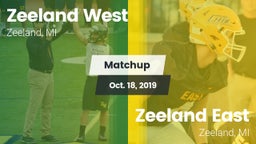 Matchup: Zeeland West vs. Zeeland East  2019