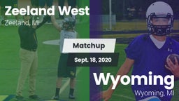 Matchup: Zeeland West vs. Wyoming  2020