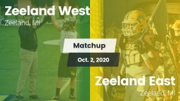 Matchup: Zeeland West vs. Zeeland East  2020