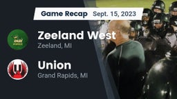 Recap: Zeeland West  vs. Union  2023