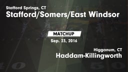Matchup: Stafford/East Windso vs. Haddam-Killingworth  2016
