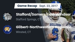 Recap: Stafford/Somers/East Windsor  vs. Gilbert-Northwestern Regional  2017