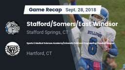 Recap: Stafford/Somers/East Windsor  vs. Sports & Medical Sciences Academy/University Science & Engineering/Classical Magnet 2018