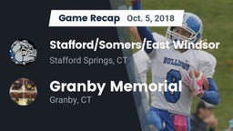 Recap: Stafford/Somers/East Windsor  vs. Granby Memorial  2018