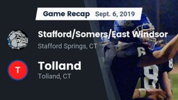 Recap: Stafford/Somers/East Windsor  vs. Tolland  2019