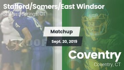 Matchup: Stafford/East Windso vs. Coventry  2019