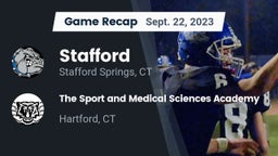 Recap: Stafford  vs. The Sport and Medical Sciences Academy 2023