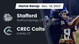 Recap: Stafford  vs. CREC Colts 2023