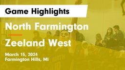 North Farmington  vs Zeeland West  Game Highlights - March 15, 2024