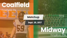 Matchup: Coalfield vs. Midway  2017