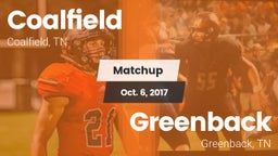 Matchup: Coalfield vs. Greenback  2017