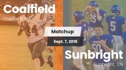 Matchup: Coalfield vs. Sunbright  2018
