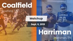 Matchup: Coalfield vs. Harriman  2019