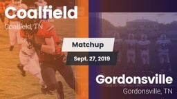 Matchup: Coalfield vs. Gordonsville  2019