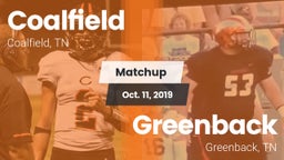 Matchup: Coalfield vs. Greenback  2019