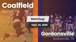 Matchup: Coalfield vs. Gordonsville  2020