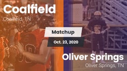 Matchup: Coalfield vs. Oliver Springs  2020