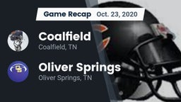 Recap: Coalfield  vs. Oliver Springs  2020