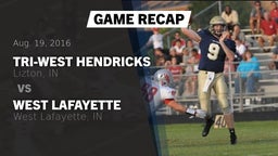 Recap: Tri-West Hendricks  vs. West Lafayette  2016