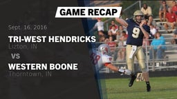 Recap: Tri-West Hendricks  vs. Western Boone  2016