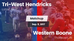 Matchup: Tri-West Hendricks vs. Western Boone  2017