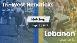 Matchup: Tri-West Hendricks vs. Lebanon  2017