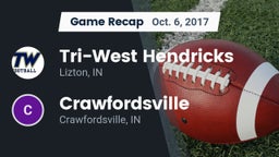 Recap: Tri-West Hendricks  vs. Crawfordsville  2017