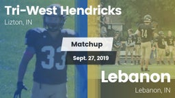 Matchup: Tri-West Hendricks vs. Lebanon  2019