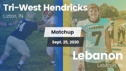 Matchup: Tri-West Hendricks vs. Lebanon  2020
