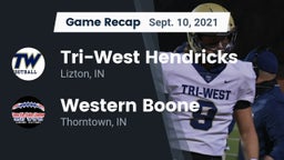 Recap: Tri-West Hendricks  vs. Western Boone  2021