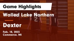 Walled Lake Northern  vs Dexter  Game Highlights - Feb. 18, 2023