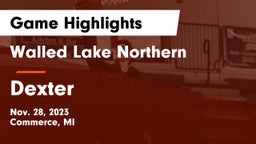 Walled Lake Northern  vs Dexter  Game Highlights - Nov. 28, 2023