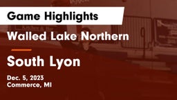 Walled Lake Northern  vs South Lyon  Game Highlights - Dec. 5, 2023