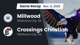 Recap: Millwood  vs. Crossings Christian  2020