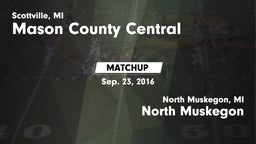 Matchup: Mason County Central vs. North Muskegon  2016