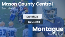 Matchup: Mason County Central vs. Montague  2018