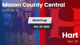 Matchup: Mason County Central vs. Hart  2020
