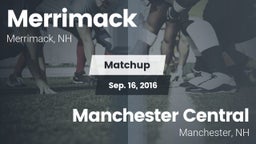 Matchup: Merrimack vs. Manchester Central  2016