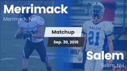 Matchup: Merrimack vs. Salem  2016