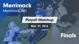 Matchup: Merrimack vs. Finals 2016