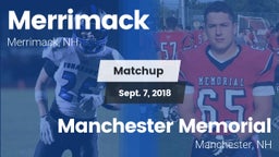 Matchup: Merrimack vs. Manchester Memorial  2018