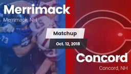 Matchup: Merrimack vs. Concord  2018