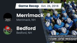 Recap: Merrimack  vs. Bedford  2018