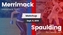 Matchup: Merrimack vs. Spaulding  2019