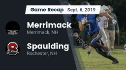 Recap: Merrimack  vs. Spaulding  2019