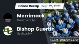 Recap: Merrimack  vs. Bishop Guertin  2021